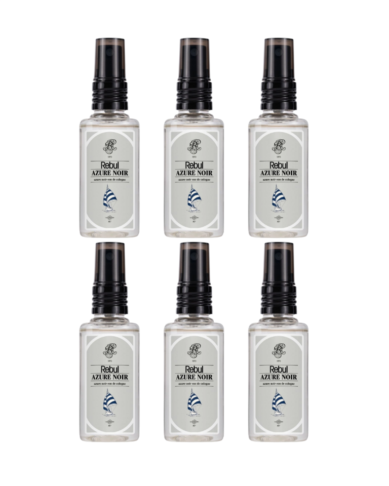Rebul Azure Noir Kolonya Pet Şişe Sprey 50 Ml 6 Lı Set