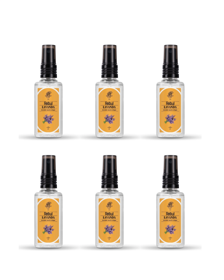 Rebul Lavanta Kolonya Pet Şişe Sprey 50 Ml 6 Lı Set