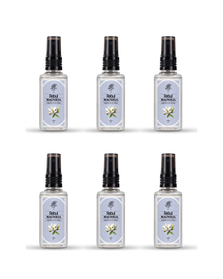 Rebul Magnolia Kolonya Pet Şişe Sprey 50 Ml 6 Lı Set