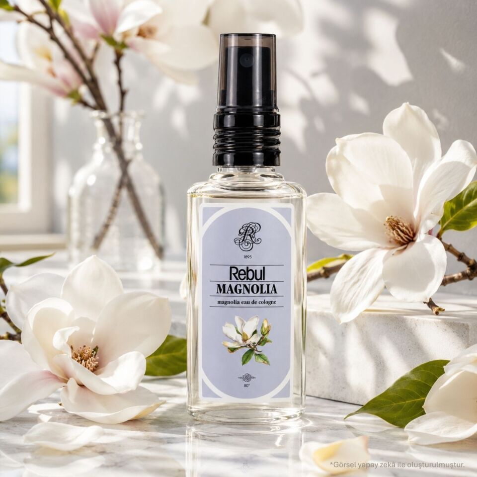Rebul Magnolia Kolonya Pet Şişe Sprey 50 Ml 6 Lı Set