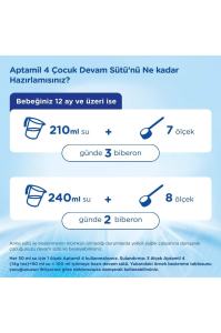 4 Numara Devam Sütü 800 gr
