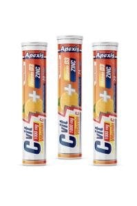 Apexis C Vit 1000 Mg C Vitamini 3*20'li Tablet