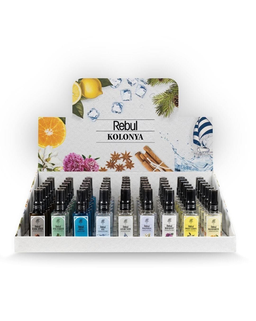 Rebul 54 Lü Set 50 Ml Sprey Kolonya