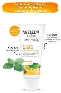 Bebek Ve Çocuklar Için Organik Diş Macunu 50ml