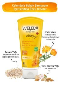 Calendula Organik Saç Ve Vücut Şampuanı 200ml