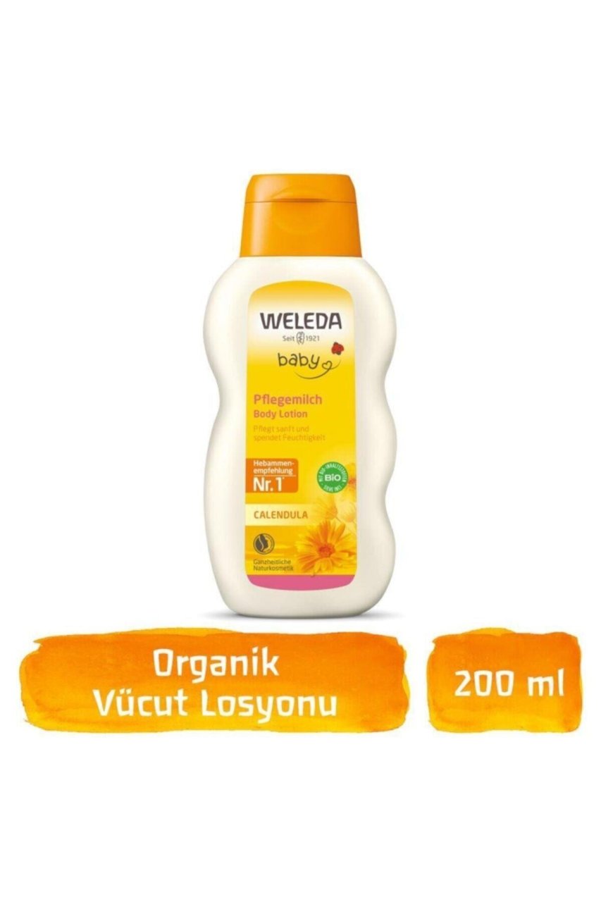 Calendula Organik Nemlendirici Vücut Losyonu 200 ml