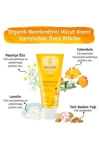 Calendula Organik Nemlendirici Vücut Kremi 75ml