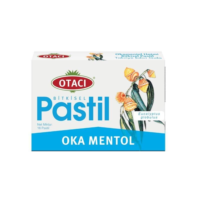 Otacı Oka Mentol Pastil 16 Adet