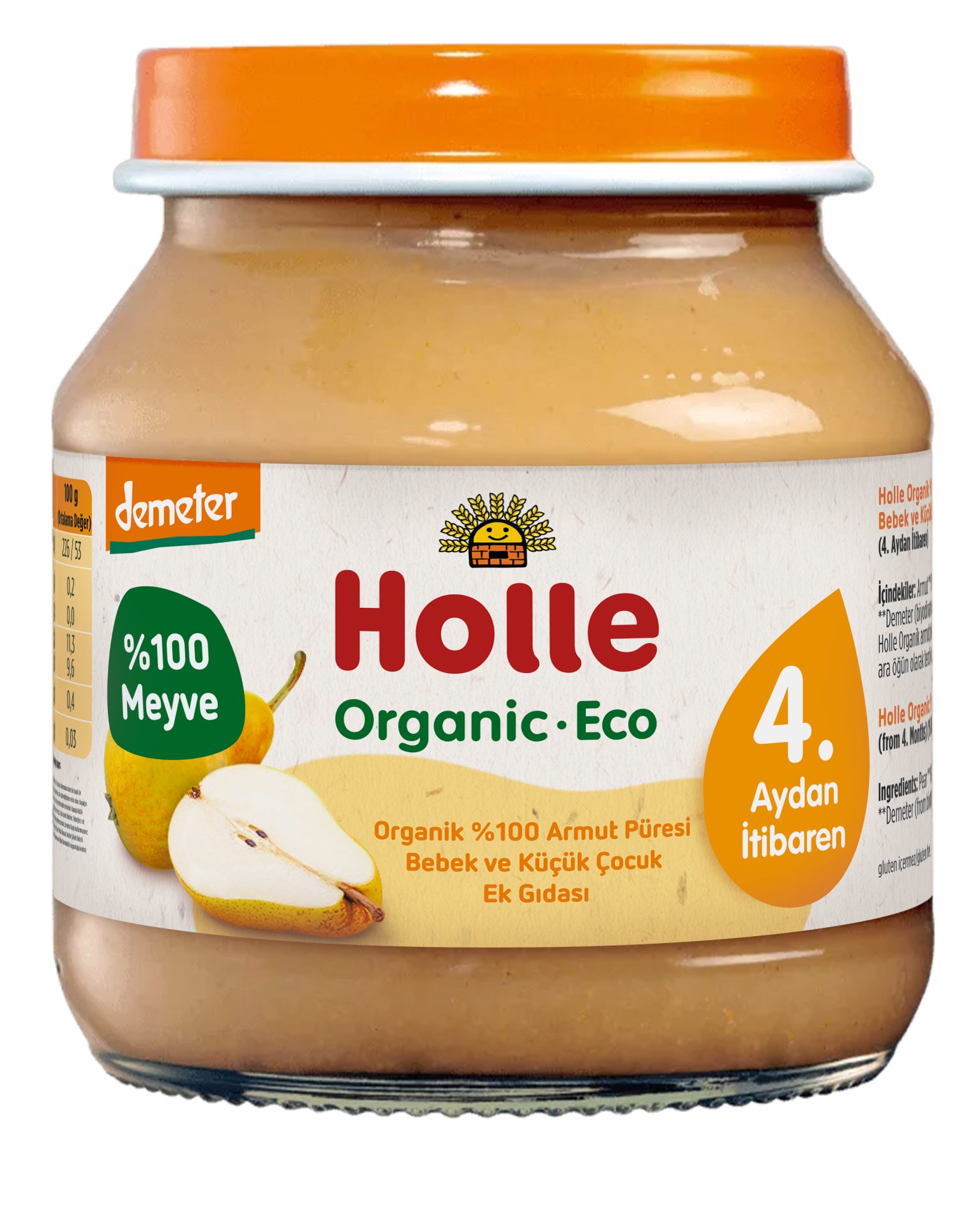 Holle Organik %100 Armut 125 Gr
