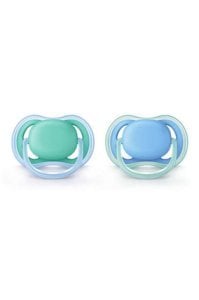 Philips Avent Erkek Bebek Renkli Ultra AirEmzik 6-18 Ay 2'li