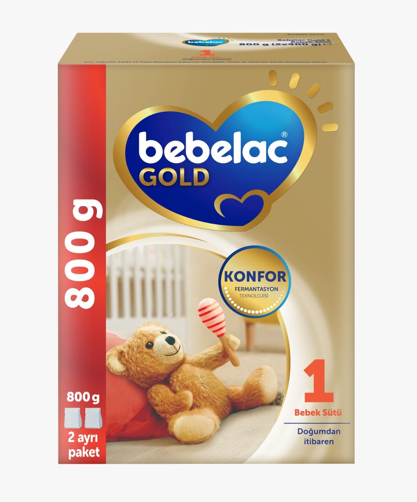 Bebelac Gold 1 Bebek Sütü 800 g 0-6 Ay