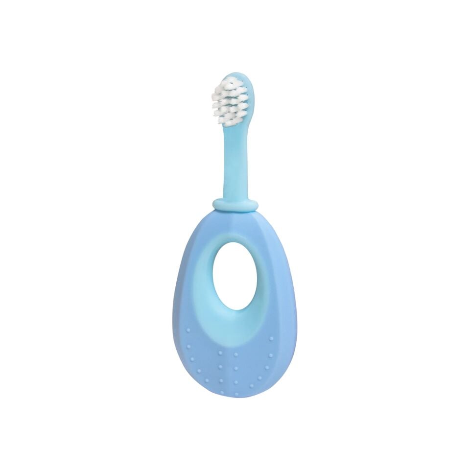 The Humble Co. Brush Baby Alıştırma Diş Fırçası - Mavi 2 Li Set
