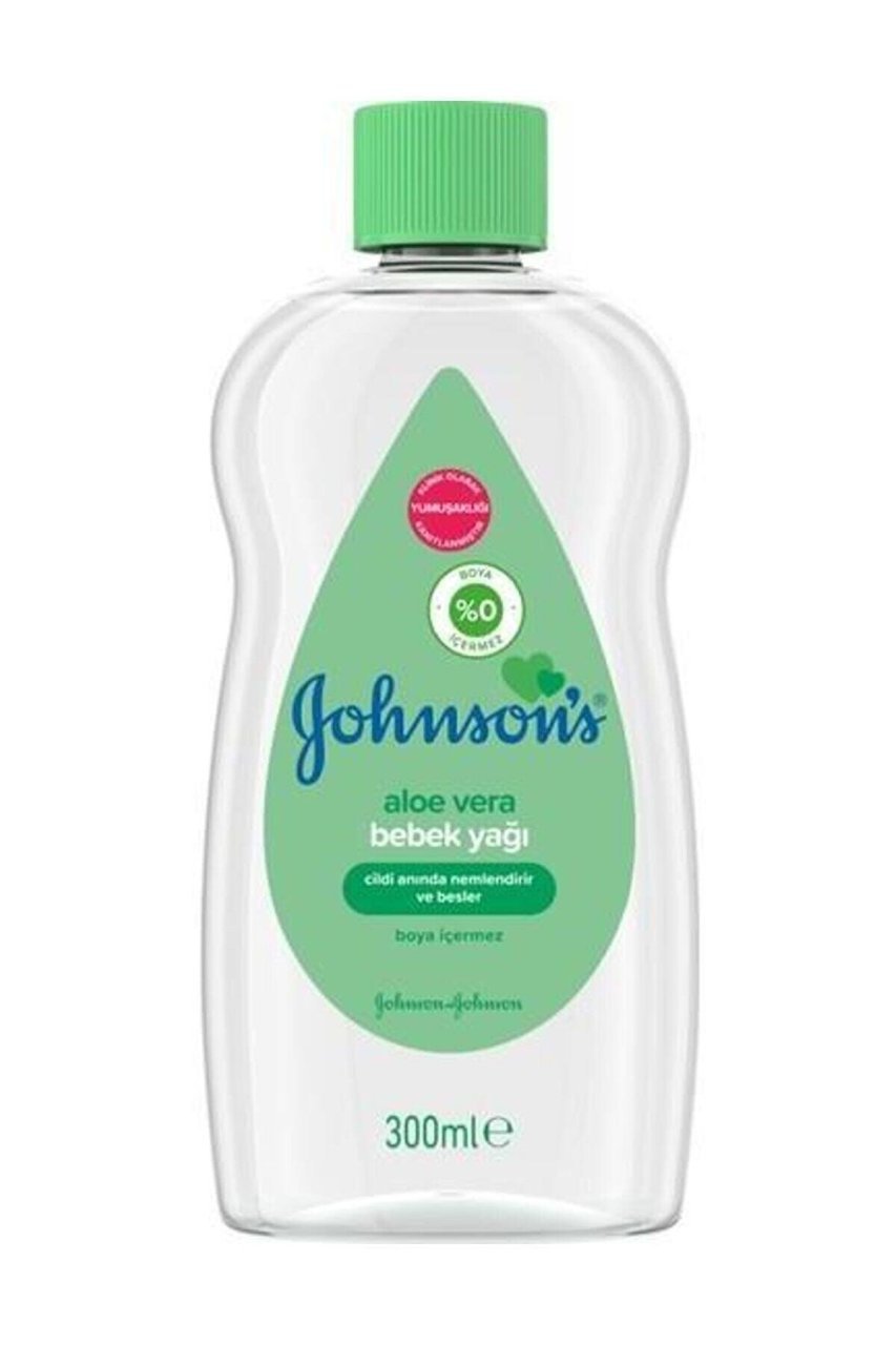 Johnson's Baby Nemlendirici Aloe Veralı Bebek Yağı 300 ml
