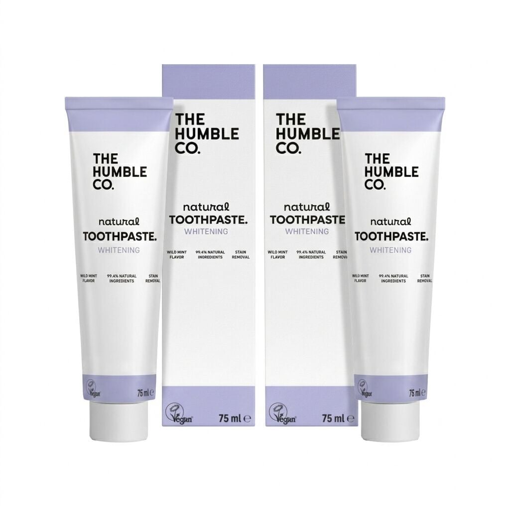 The Humble Co. Doğal Beyazlatıcı Diş Macunu 75 Ml 2 Li Set