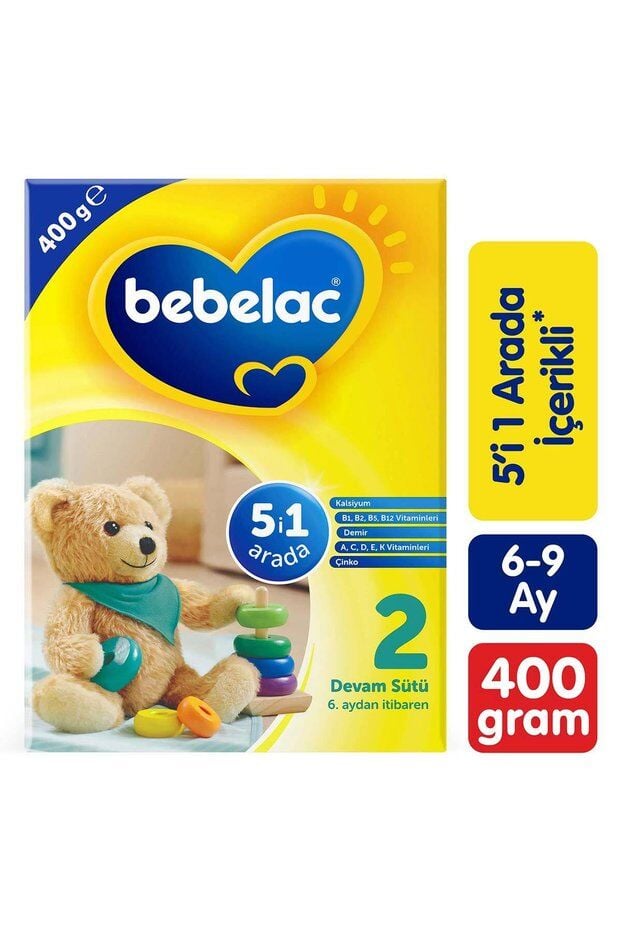 Bebelac 2 Bebek Devam Sütü 400 Gr