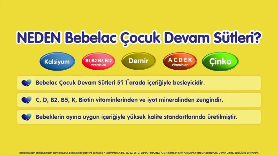Bebelac 2 Bebek Devam Sütü 400 Gr