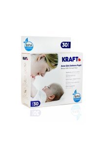Kraft Süt Saklama Poşeti 30'lu