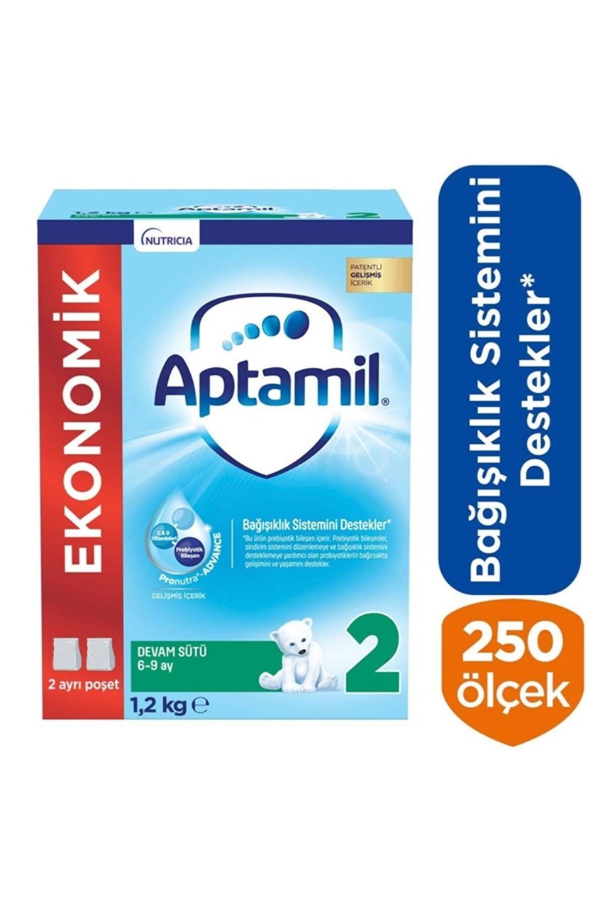 Aptamil 2 Devam Sütü 1200 g 6-9 Ay