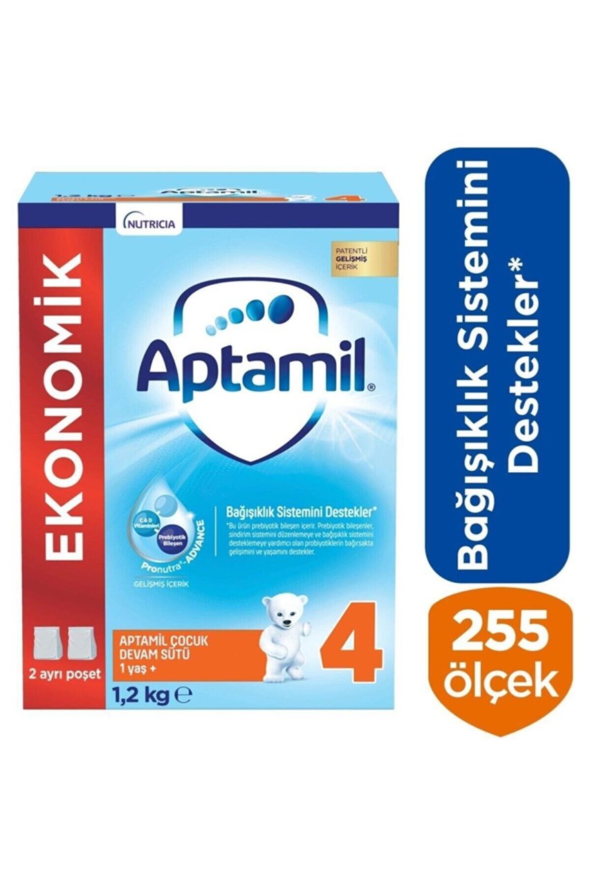 Aptamil 4 Çocuk Devam Sütü 1200 g 1 Yaş+