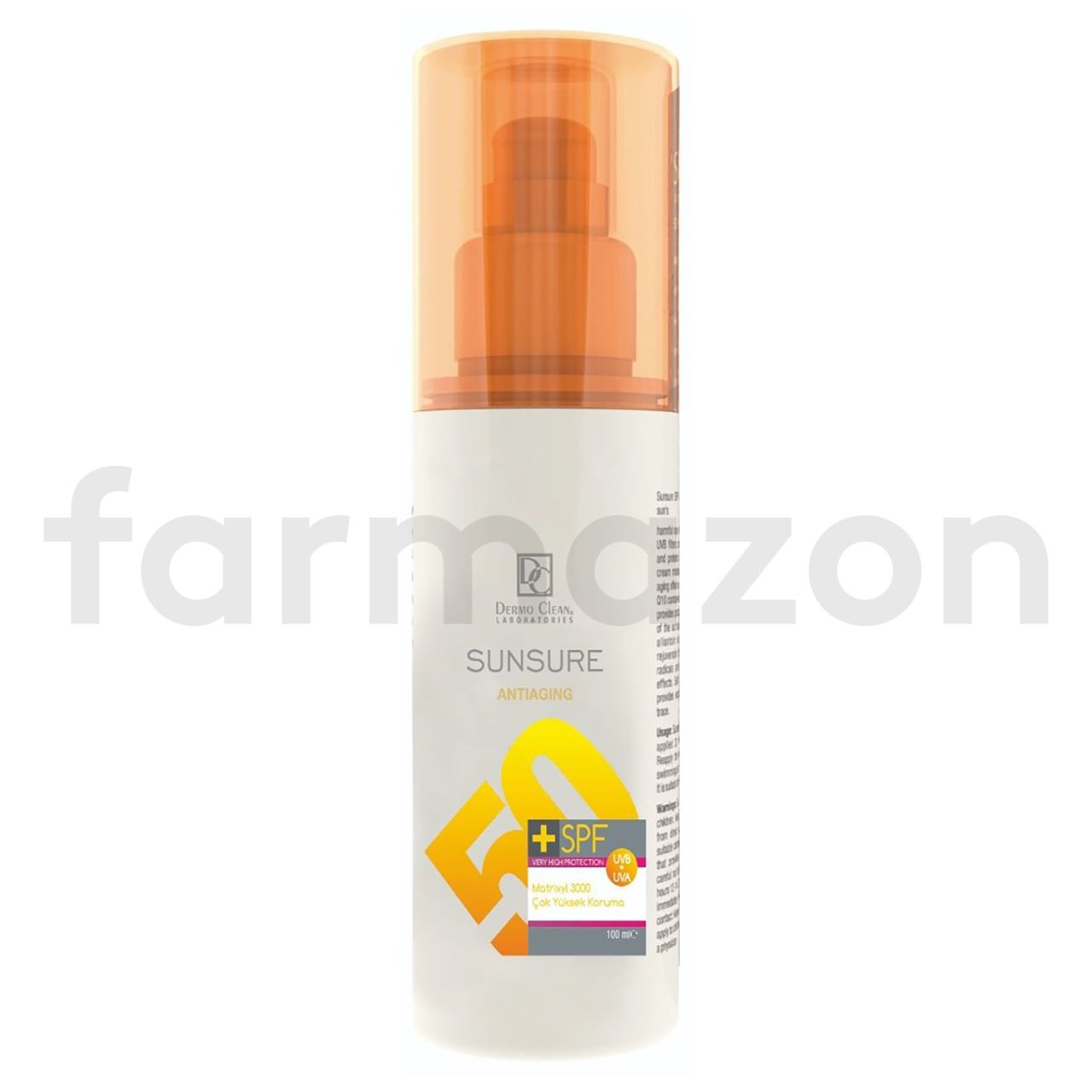 Dermo Clean Sunsure Antiaging SPF50 100 ml