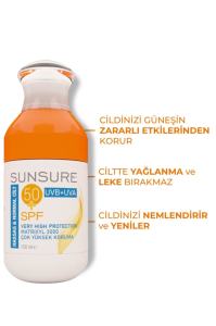 Dermo Clean Sunsure Hassas & Normal Cilt SPF50 100 ml