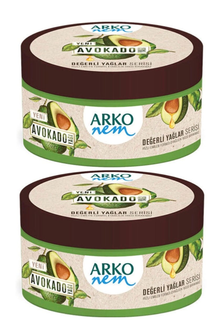Arko Nem Krem Avokado Yağı 250 ml - 2 Adet