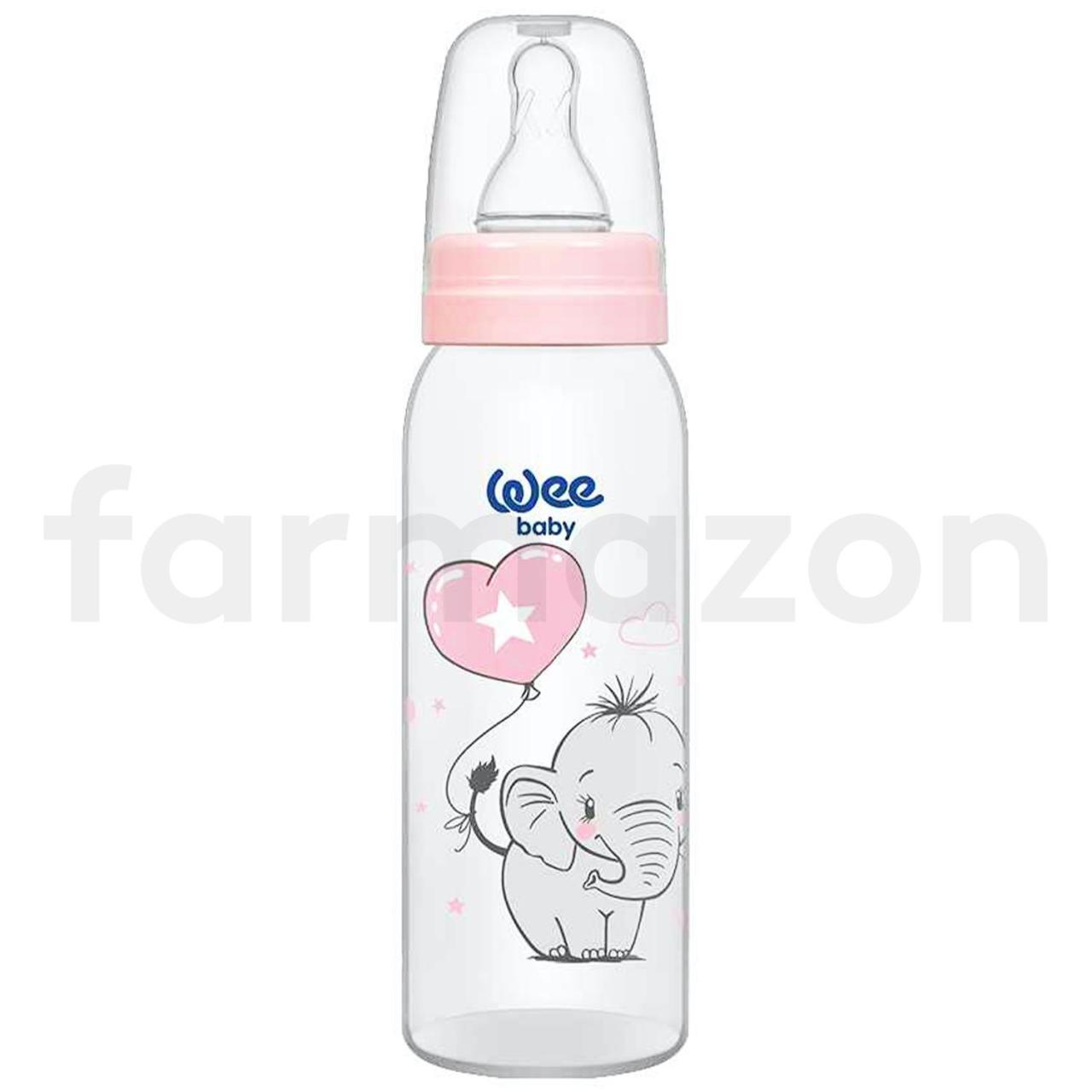 Wee Baby 852 PP Biberon 250 ml - Pembe
