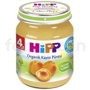 Hipp Organik Kayısı Püresi Kavanoz 125 gr