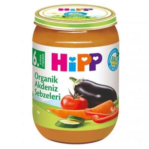 Hipp Kavanoz Maması Organik Akdeniz Sebzeleri 190 gr