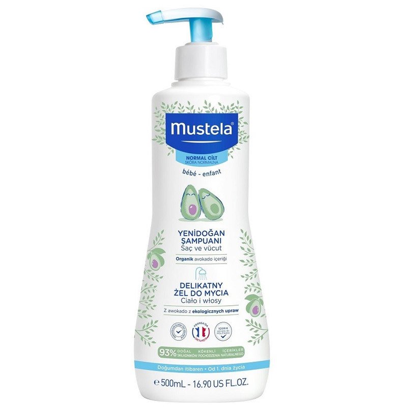 Mustela Yenidoğan Şampuan 500 ml