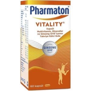 Pharmaton Vitality 60 Kapsül