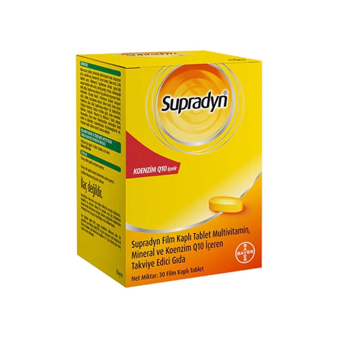 Supradyn Koenzim Q10 30 Film Kaplı Tablet