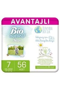 Sleepy Bio Natural Avantajlı Bebek Bezi 4 Numara Maxi 96 Adet