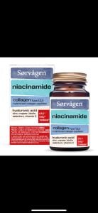 Sorvagen Niacinamide Collagen Hyaluronic Acid 60 Tablet