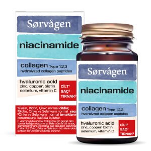 Sorvagen Niacinamide Collagen Hyaluronic Acid 60 Tablet
