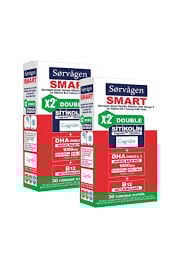 Sorvagen Smart Double Sitikolin (250 MG), Dha Omega 3 Ve B12 (30 KAPSÜL) 2 ADET