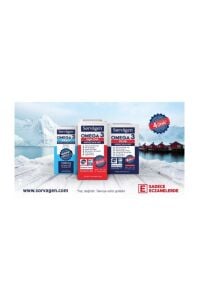 Sorvagen Omega 3 Plus 1200 mg Norveç Balık Yağı 2 Adet