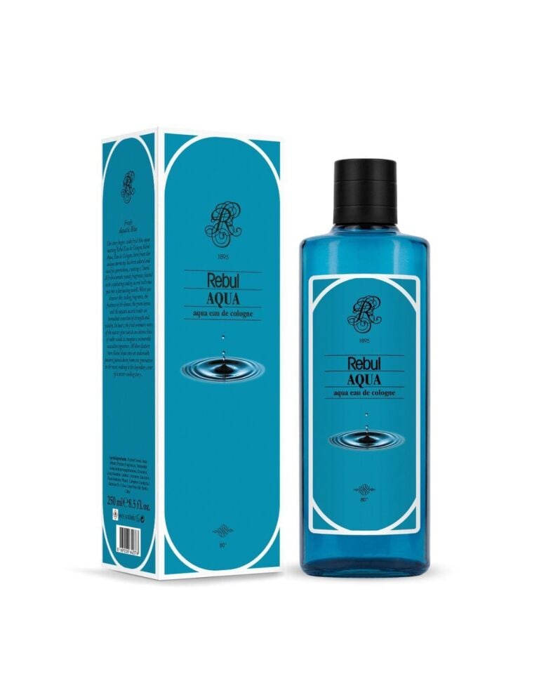 Rebul 250ml Aqua Kolonya Cam Şişe