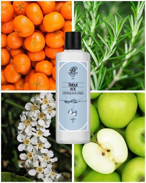 Rebul 250ml Ice Kolonya Cam Şişe