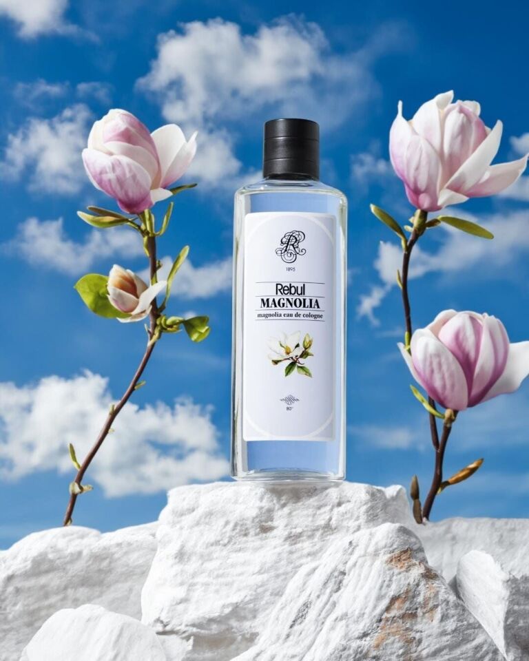 Rebul 250ML Magnolia Kolonya Cam şişe