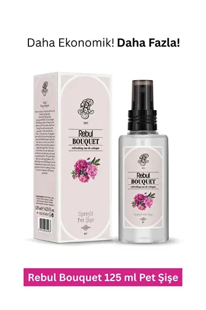 Rebul 125ml Bouquet Spreyli Kolonya Pet