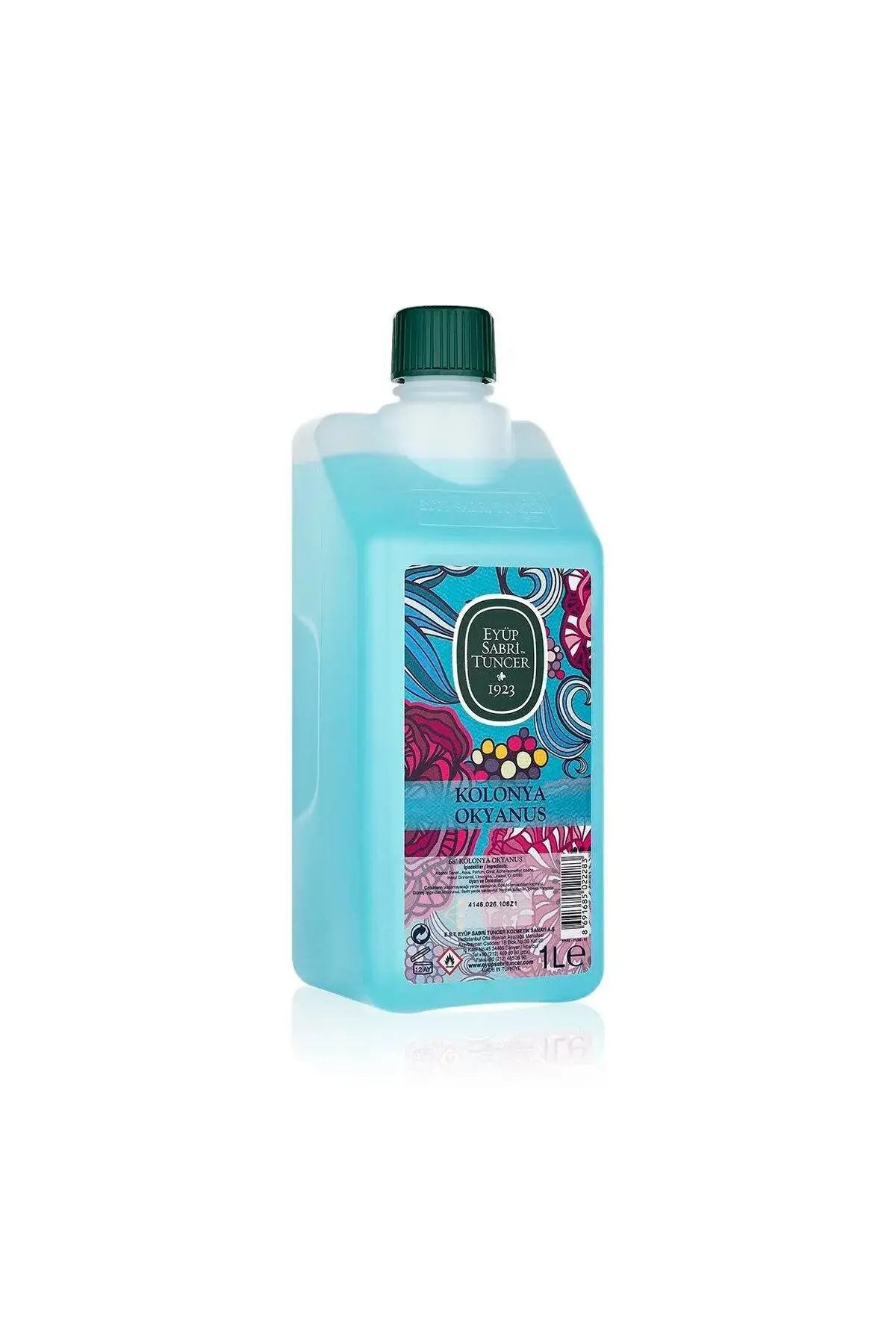 Eyüp Sabri Tuncer Okyanus Kolonyası 1 lt - Koruma Kilitli Kapak