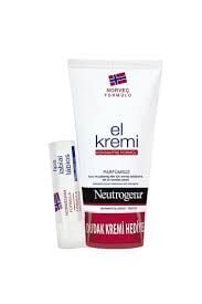 Neutrogena Norveç Formülü Parfümsüz El Kremi 75 ml + SPF20 Dudak Bakım Kremi 4.8 g