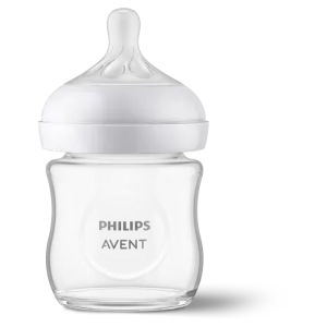 Philips Avent Doğal Tepkili Cam Biberon, 120ml, 0-3 Ay, SCY930/01