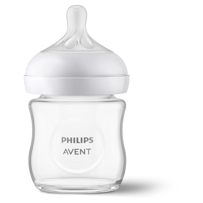 Philips Avent Doğal Tepkili Cam Biberon, 120ml, 0-3 Ay, SCY930/01