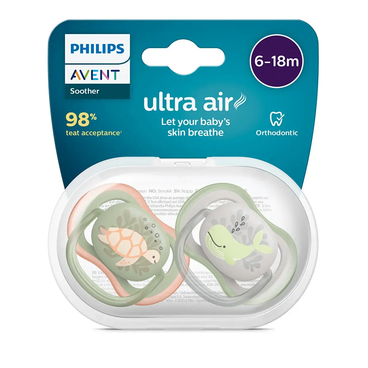 Philips Avent 6-18 Ay Ultra Air 2'li Emzik