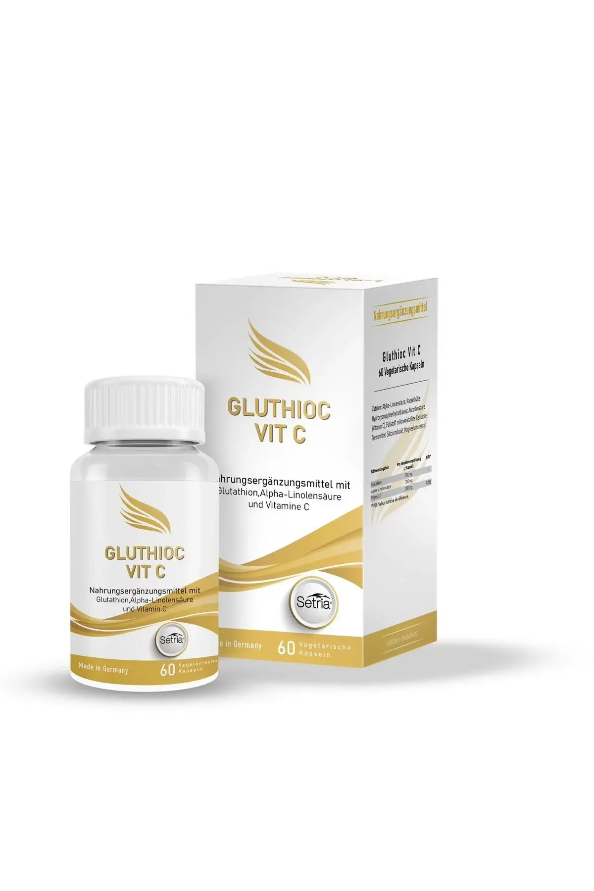 BST SUPPLEMENT Gluthıoc Vıt-c 60 Vejeteryan Kapsül