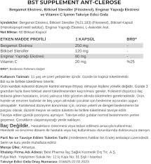BST SUPPLEMENT Ant-Clerose 60 Kapsül