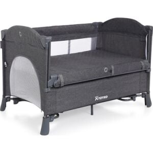 Yoyko Exclusive Comfort 8 In 1 Park Yatak Oyun Parkı Koyu Gri 70 X 110 Cm
