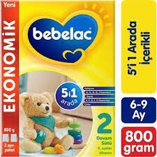 Bebelac 2 Numara 800 GR 6-9 Ay 4`lü Avantaj Paketi (3200GR)